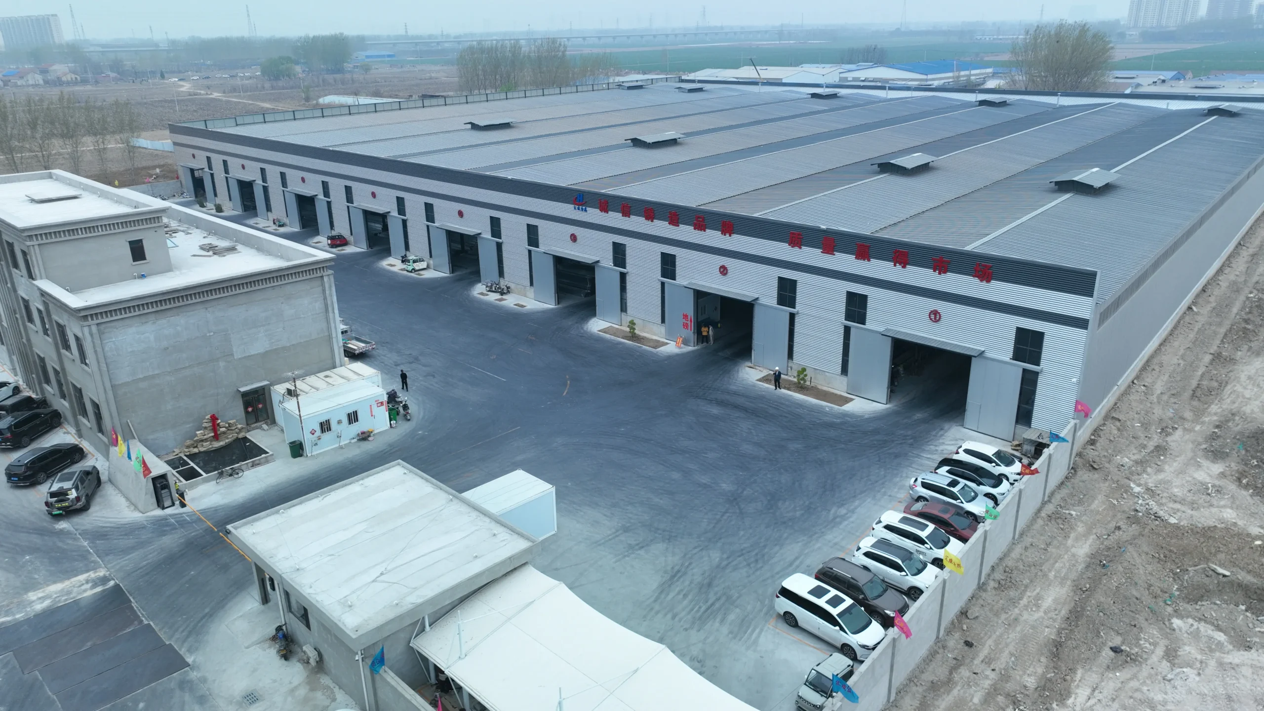 Factory overview for galvanized steel pipe and coil supply